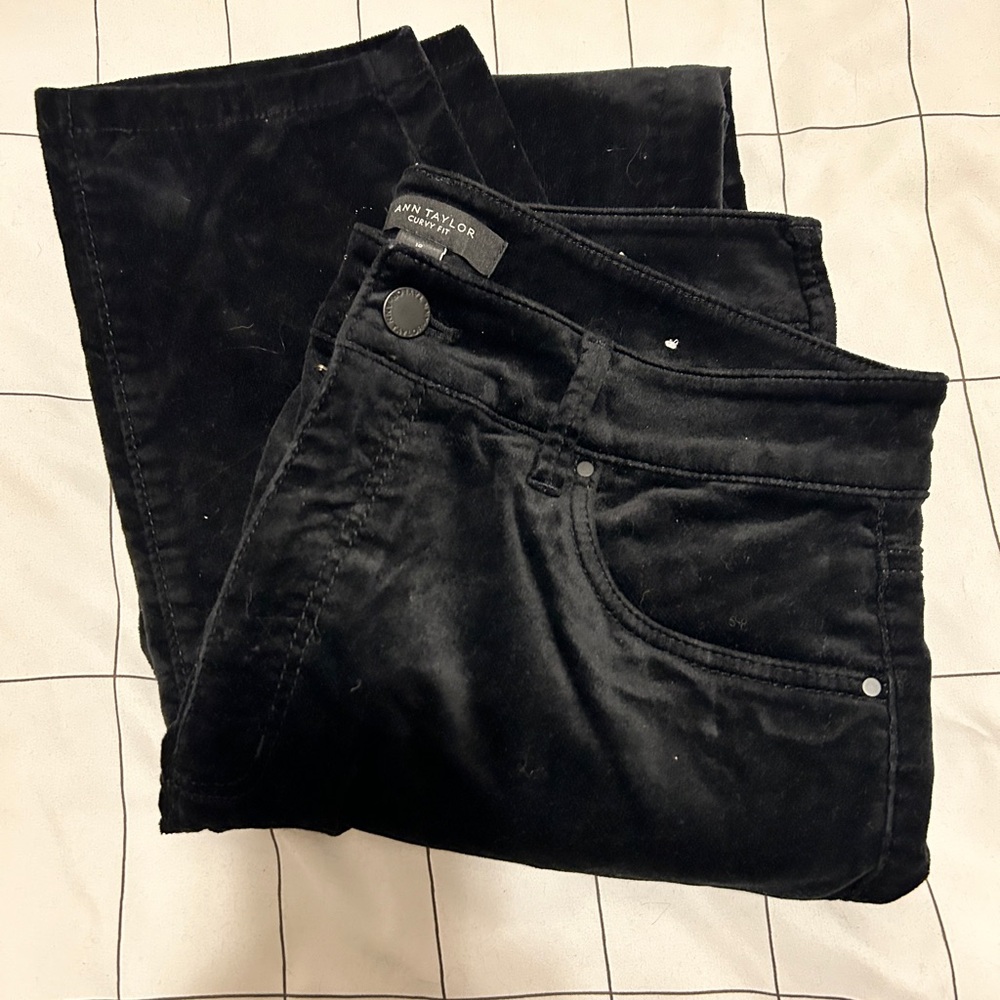 Black Women's Velvet Jeans brand new